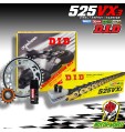 KIT TRASMISSIONE CATENA DID CORONA PIGNONE BENELLI 500 TRK 502 X 2021 2022 2023