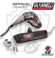 Kit Marmitta enduro 2T+Silenz. Sonic allum. dark Fantic Motor XE 50 ENDURO 2021