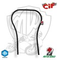 Profilo Bordo scudo NERO plastificato Vespa 50 Special R 125 Et3 PX PE 200 T5