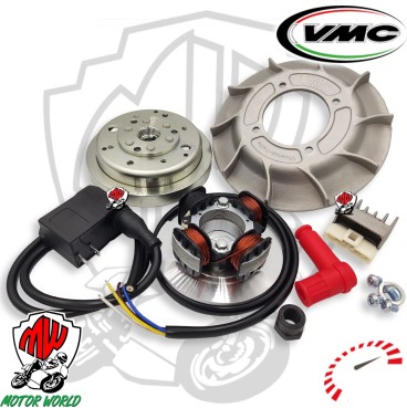 KIT ACCENSIONE 12V ELETTRONICA VMC 1,4Kg CONO 20 APE VESPA PK 50 S SPECIAL L R N