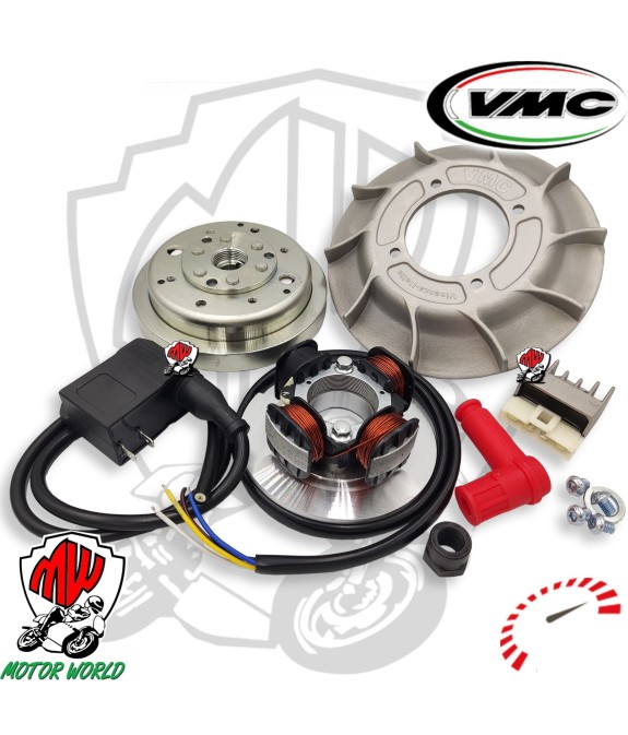 KIT ACCENSIONE 12V ELETTRONICA VMC 1,4Kg CONO 20 APE VESPA PK 50 S SPECIAL L R N