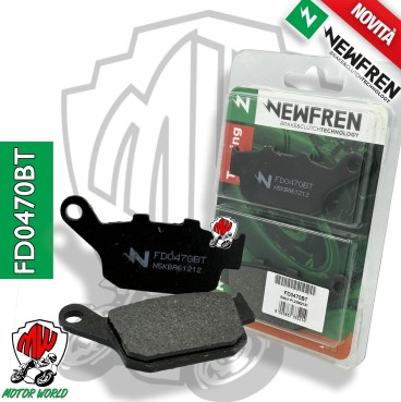 FD0470BT PASTIGLIE FRENO POSTERIORI ORGANICHE NEWFREN