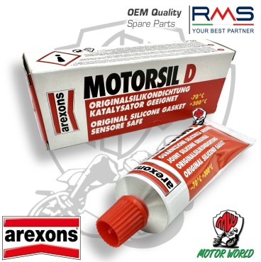 AREXONS MOTORSIL D 60GR ROSSA GUARNIZIONE SILICONICA PER MOTORE MASTICE