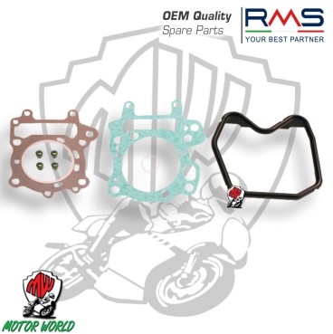 SERIE GUARNIZIONI SMERIGL. CILINDRO TESTA LEONARDO SCARABEO 150 200 MOTORE ROTAX