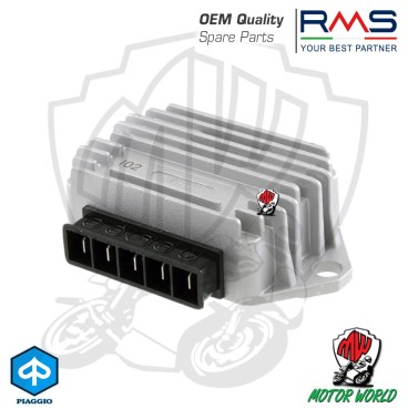 REGOLATORE DI TENSIONE CORRENTE 5 PIN PIAGGIO VESPA PX 125 E ARCOBALENO 1997