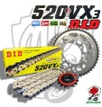 KIT TRASMISSIONE CATENA DID CORONA PIGNONE KAWASAKI ER-5 500 TWISTER 2005 2006