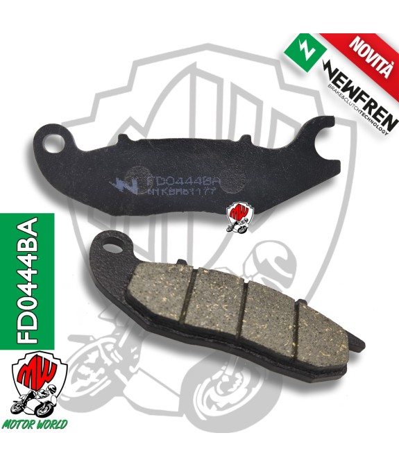 PASTIGLIE FRENO ANTERIORI NEWFREN PIAGGIO MEDLEY 4T IE ABS 150 2016 2017