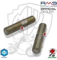 COPPIA PRIGIONIERI SCARICO M6X26 mm. SCOOTER PIAGGIO 50 125 150