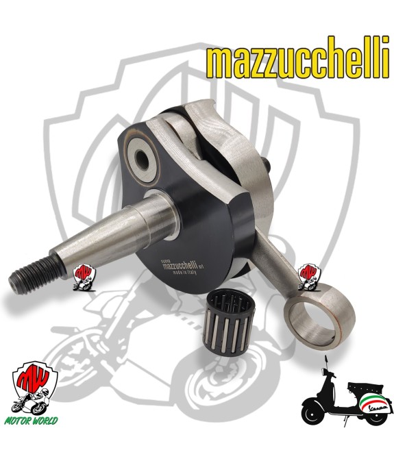 ALBERO MOTORE MAZZUCCHELLI ANTICIPATO AMT160 VESPA ET3 125 PRIMAVERA CONO 19