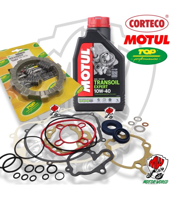 KIT FRIZIONE 4 DISCHI MOLLE TOP OLIO GUARNIZIONE MINARELLI AM6 AM345