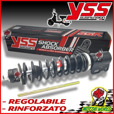 COPPIA AMMORTIZZATORI YSS REGOLABILI PIAGGIO Zip SP 2 50 2012 2013 2014 2015