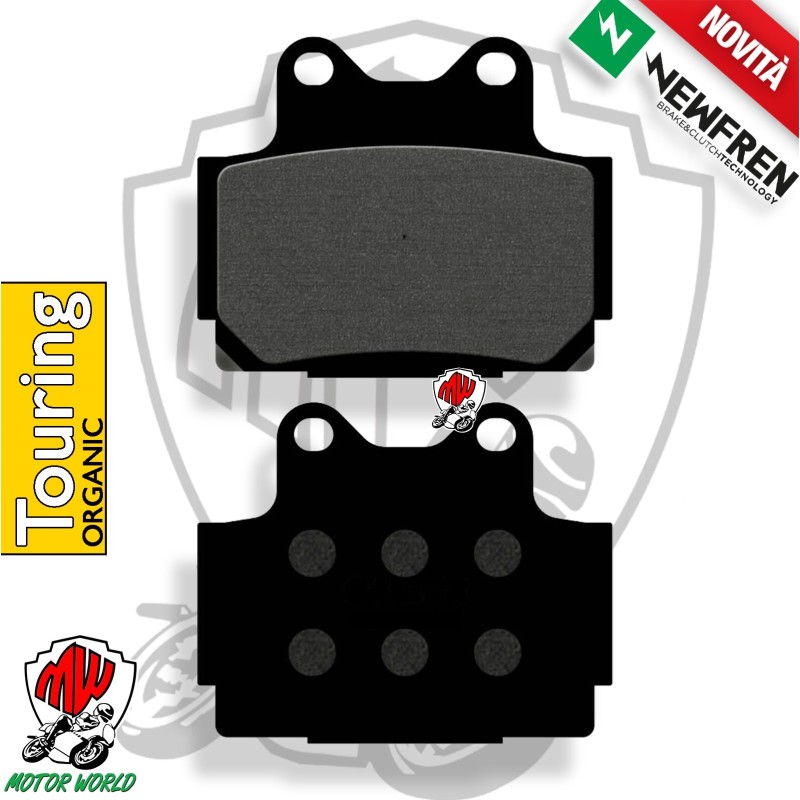 PASTIGLIE FRENO POSTERIORI TOURING NEWFREN YAMAHA TZR SP 250 1989 - 1995