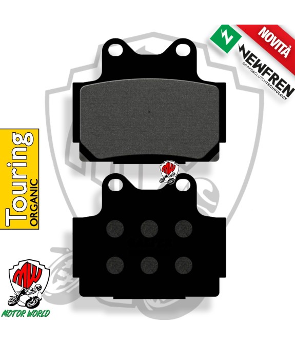 PASTIGLIE FRENO POSTERIORI TOURING NEWFREN YAMAHA TZR SP 250 1989 - 1995
