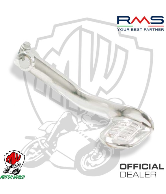 PEDALE MESSA IN MOTO AVVIAMENTO CROMATO PIAGGIO VESPA LX 4T TOURING 50