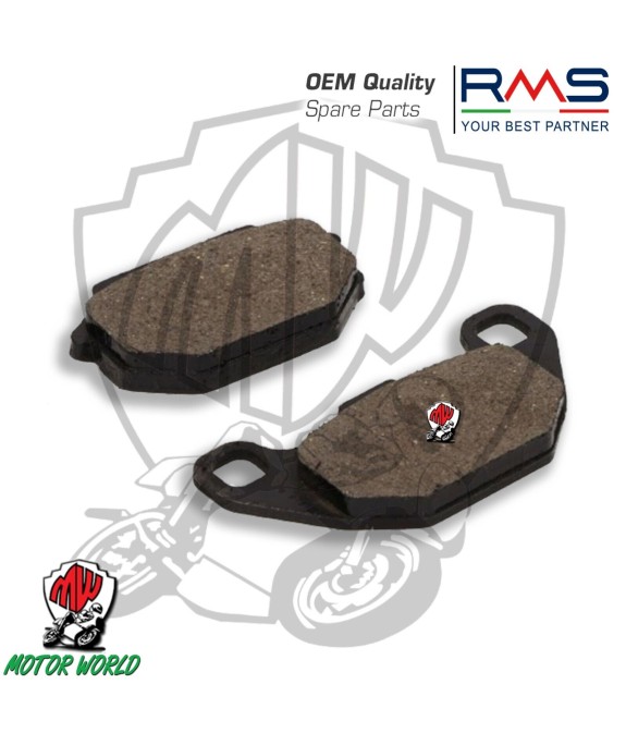 PASTIGLIE FRENO ANTERIORI RMS KYMCO AGILITY R16 125 2008 2009 2010 2011 2012