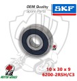 CUSCINETTO RUOTA POSTERIORE SKF 6200-2RSH C3 PIAGGIO VESPA 50 FL2 90 R L N
