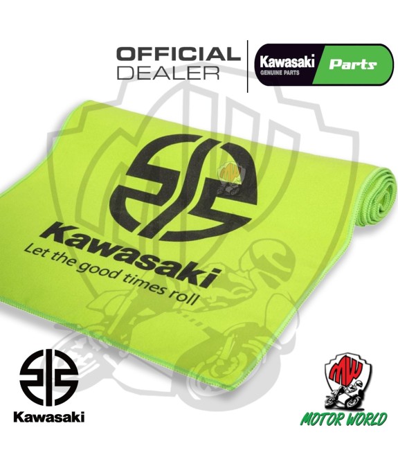 ASCIUGAMANO TOVAGLIA MICROFIBRA PER PALESTRA ORIGINALE KAWASAKI IDEA REGALO