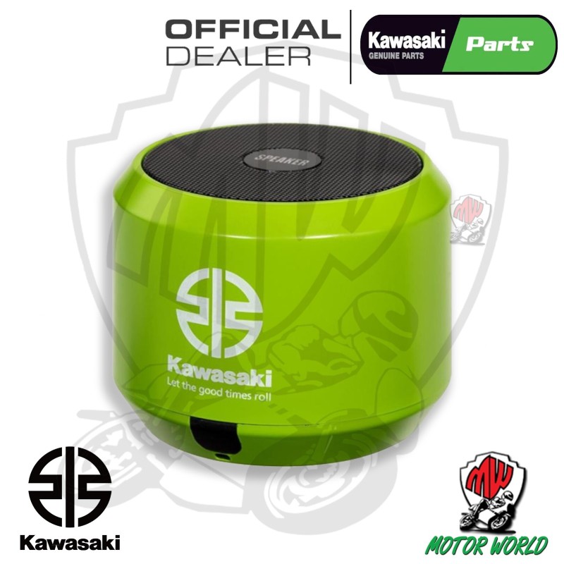 WIRELESS KAWASAKI originale CASSA AUDIO PORTATILE BLUETOOTH IDEA REGALO NATALE