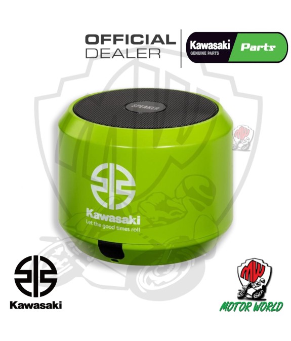 WIRELESS KAWASAKI originale CASSA AUDIO PORTATILE BLUETOOTH IDEA REGALO NATALE