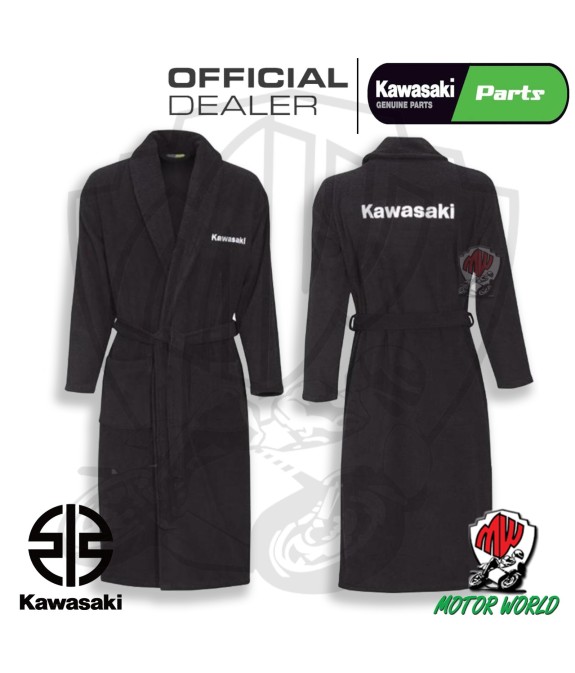 ACCAPPATOIO ORIGINALE KAWASAKI 100% COTONE IDEA REGALO NATALE MISURA L / XL