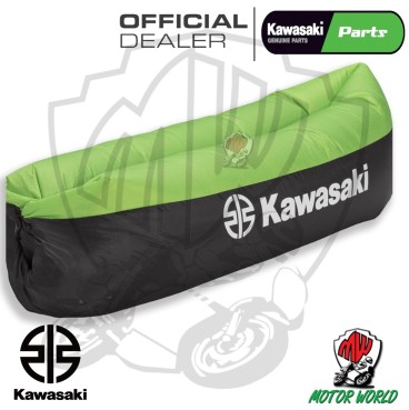 LETTO LETTINO GONFIABILE CAMPEGGIO CAMPING IDEA REGALO NATALE ORIGINALE KAWASAKI