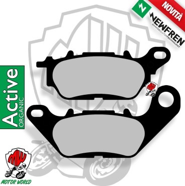 PASTIGLIE FRENO POSTERIORI NEWFREN ACTIVE YAMAHA TRICITY MWS-A 150 2016 - 2020