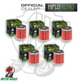 KIT 5 FILTRI FILTRO OLIO HIFLO HF140 Yamaha YP 125 X-Max 2020
