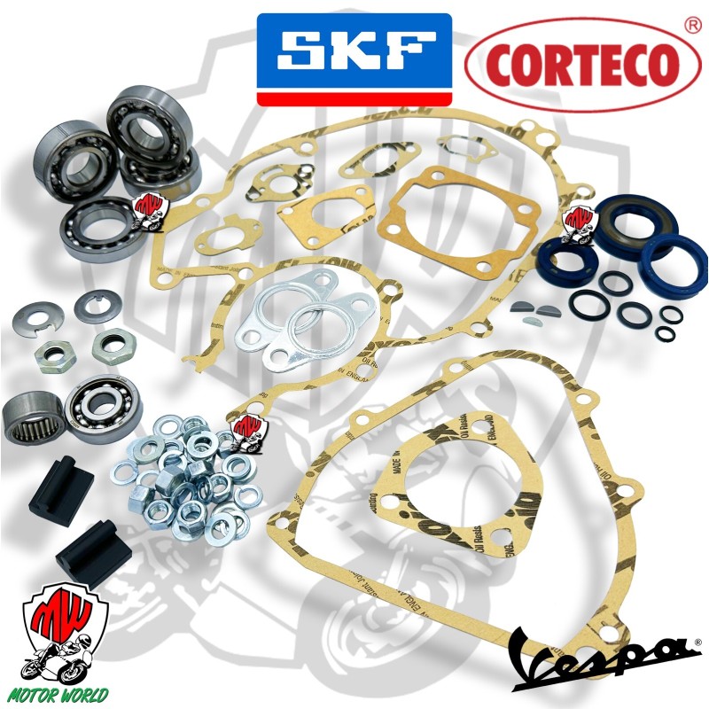 KIT REVISIONE MOTORE PIAGGIO VESPA 50 - 125 ET3 - CONO 19