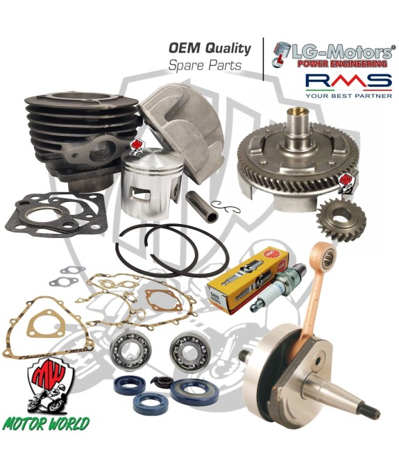 KIT ELABORAZIONE MOTORE ø 55 102 cc PIAGGIO VESPA SS 50