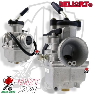 CARBURATORE DELLORTO 24 mm VHST BS VESPA LAMBRETTA PIAGGIO NRG TPH SR YAMAHA AER