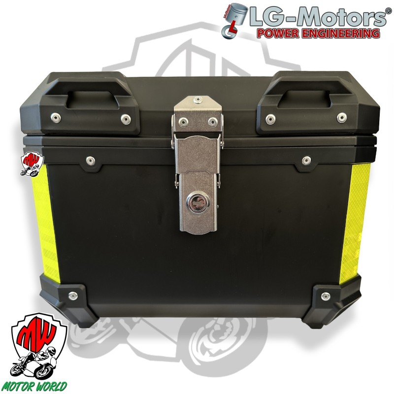 PORTAPACCHI BAULE LG-MOTORS IN POLIPROPILENE COLORE NERO BLACK, 38 LITRI