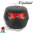 BAULETTO POSTERIORE SCOOTER 28 LT UNIVERSALE CON SERRATURA + PIASTRA + 2 CHIAVI