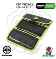 BEAUTY CASE ARROTOLABILE ORIGINALE KAWASAKI DA VIAGGIO 3 SCOMPARTI