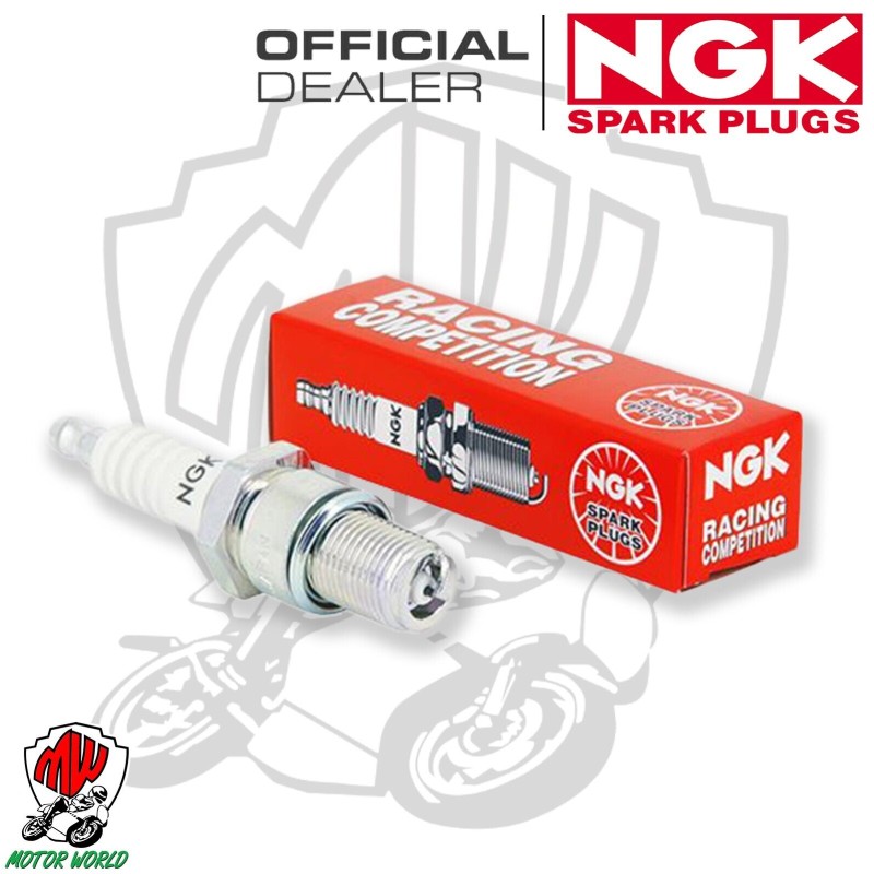CANDELA NGK RACING B10EG PUNTA IN PLATINO PASSO LUNGO KTM MX 125 1985