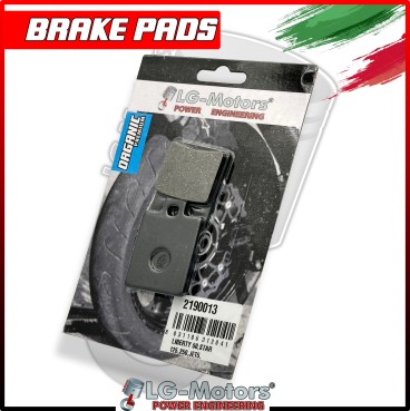 PASTIGLIE FRENO ORGANICHE ANTERIORI PIAGGIO ZIP 50 2000 - 2008