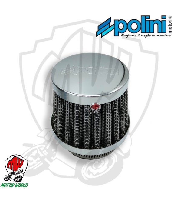 FILTRO ARIA SPORTIVO IN METALLO UNIVERSALE POLINI DIAMETRO IMBOCCO 35 mm