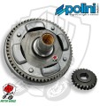 KIT RAPPORTI CAMPANA DENTI ELICOIDALI 24 61 VESPA SPECIAL PK XL HP  FL FL2