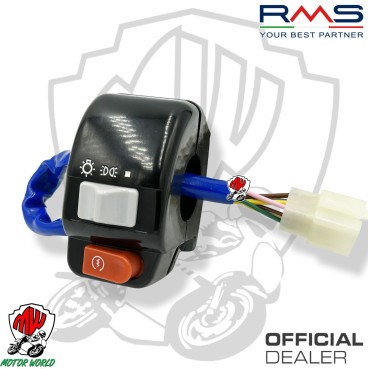 246090180 COMANDO DEVIO LUCI DESTRO RMS KYMCO AGILITY I PLUS 200