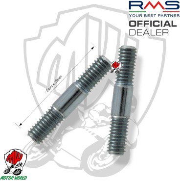 2 PRIGIONIERI PRIGIONIERO SCARICO 6X32 VESPA 50 SPECIAL R L N