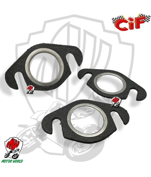 9169-M KIT 3 GUARNIZIONE SCARICO X MARMITTE MODIFICATA X MONTAGGIO RAPIDO