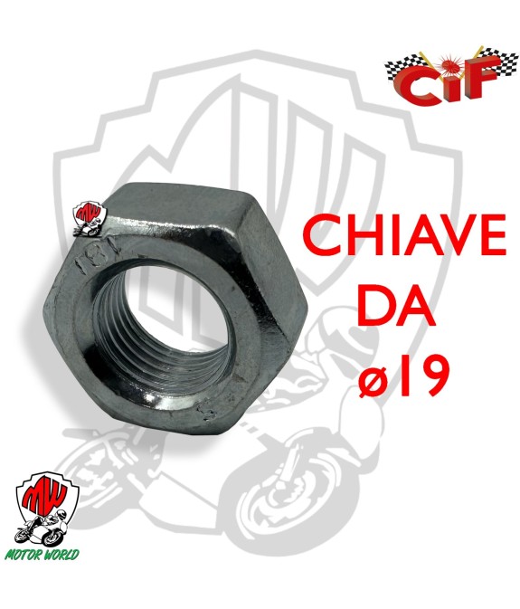 DADO FISSAGGIO VOLANO CHIAVE 19 PER PIAGGIO VESPA PK XL 125