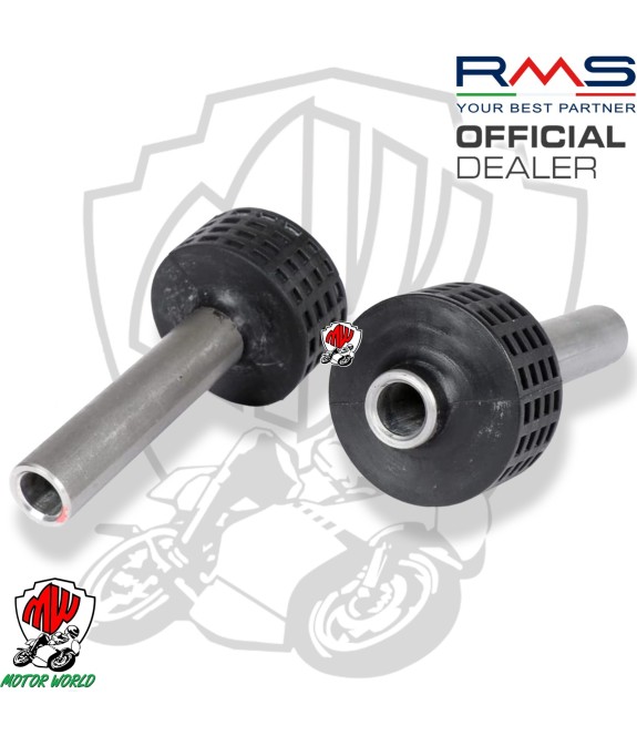 COPPIA SILENT BLOCK MOTORE TAMPONE SUPPORTO TELAIO VESPA 50 SPECIAL R N ET3 125