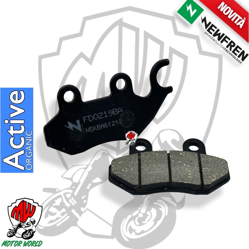 PASTIGLIE FRENO ANTERIORI NEWFREN PIAGGIO MEDLEY 4T IE ABS 150 2016 2017
