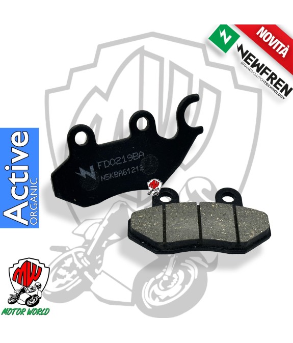 PASTIGLIE FRENO ANTERIORI NEWFREN PIAGGIO MEDLEY 4T IE ABS 150 2016 2017