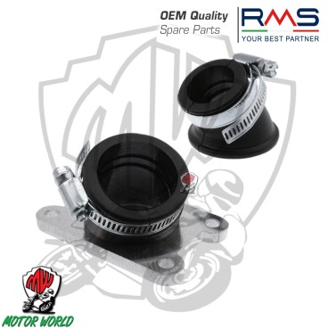Collettore aspirazione per motore Minarelli Am6 diametro 24 / 32mm