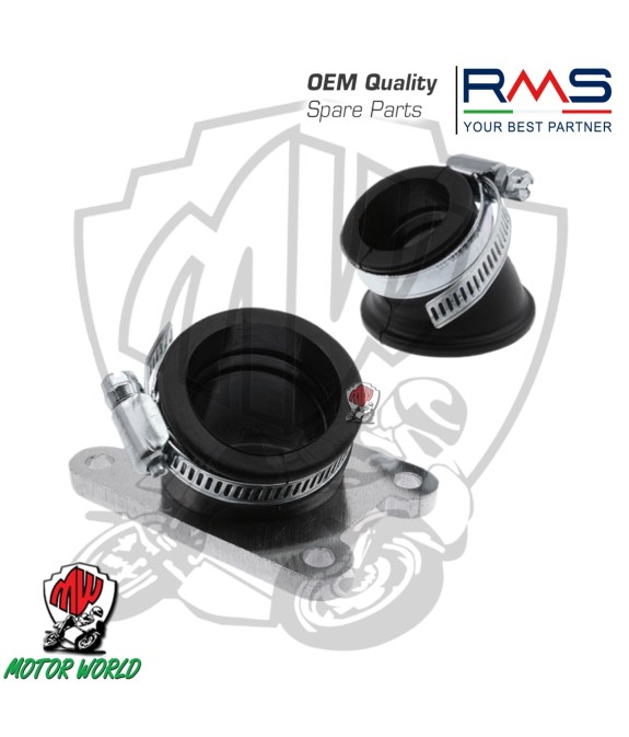 Collettore aspirazione per motore Minarelli Am6 diametro 24 / 32mm