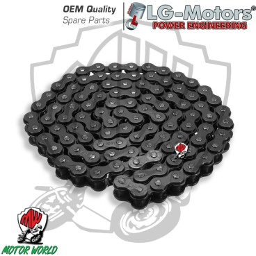 CATENA CHIUSA 420 PER MINIMOTO  MINI CROSS MINI QUAD MINI MOTO