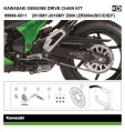KIT TRASMISSIONE CATENA CORONA PIGNONE ORIGINALE KAWASAKI Z800 2015 2016