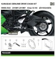 KIT TRASMISSIONE CATENA CORONA PIGNONE ORIGINALE KAWASAKI Ninja H2 SX 2022 2023