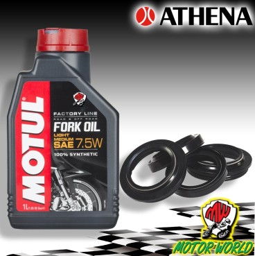 KIT REVISIONE FORCELLA PARAOLI PARAPOLVERE OLIO HONDA SH 125 150 2020